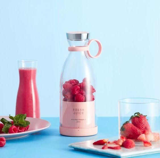 Pink Portable Mini Juice Blender